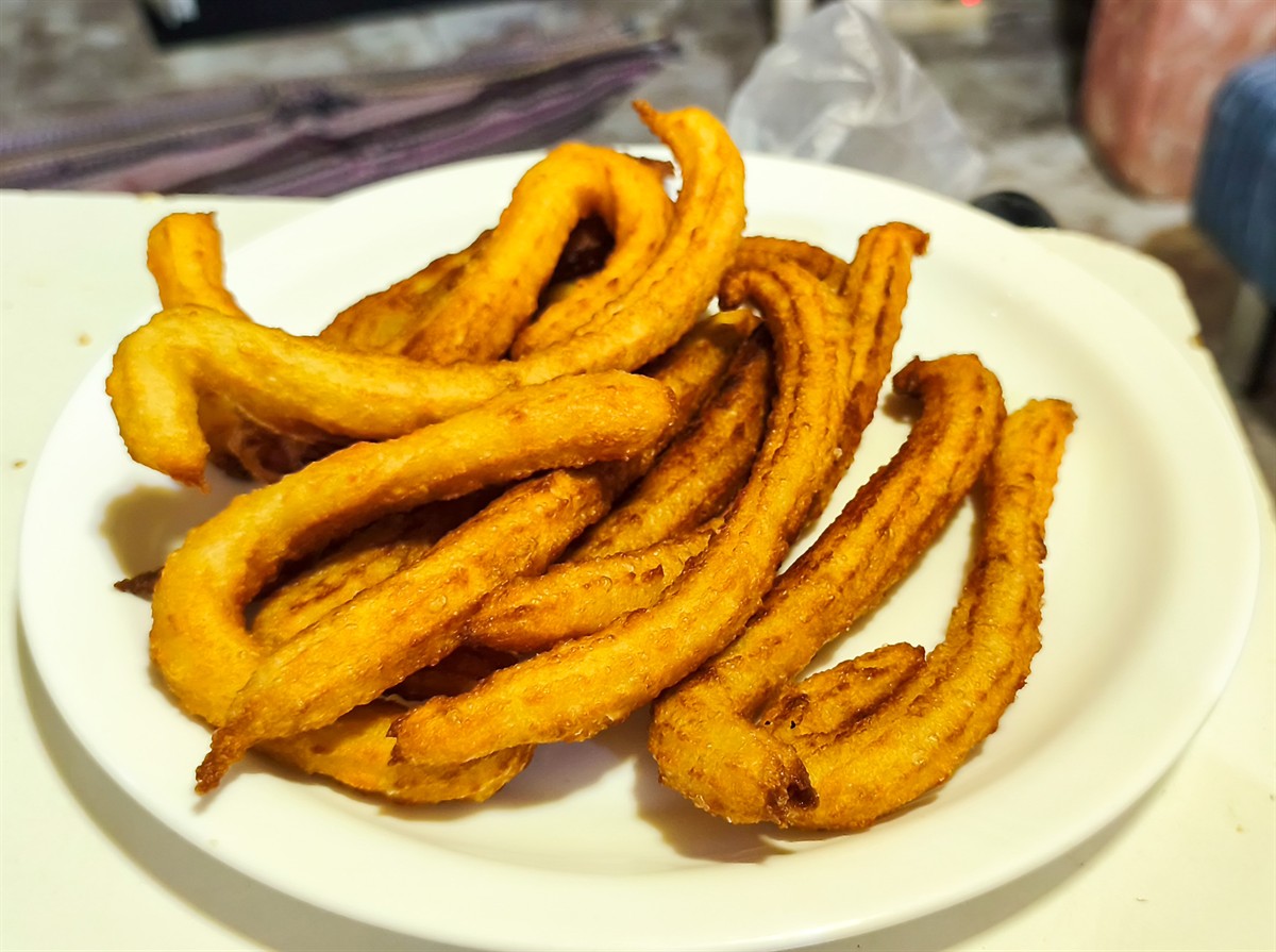 Churros recién hechos con Handy Churri
